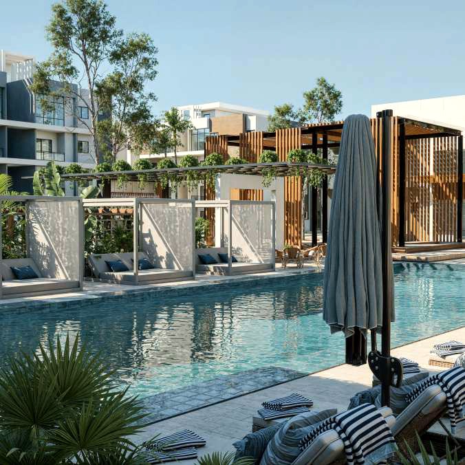 Piscina del proyecto.